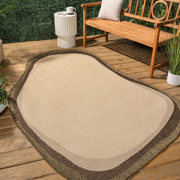 Wyatt Modern Rustic Abstract Indoor/Outdoor Area Rug